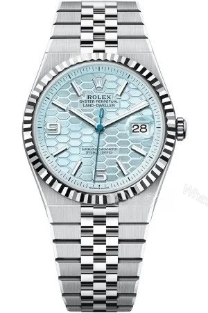 Super Clone Rolex Land-Dweller M127336-0001 Blue Dial 7135 Movement 40mm — view 1