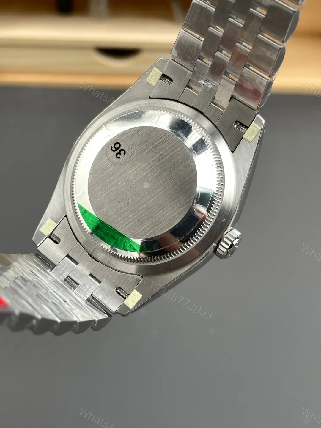 View 10 of Rolex Datejust 36 Green Ombré Dial Jubilee Bracelet Ultimate 36MM 126234-0059