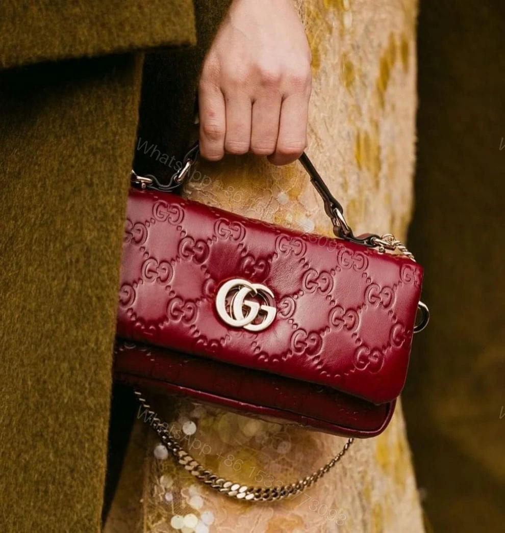 View 6 of FIRST COPY Gucci GG Milano Mini leather tote bag