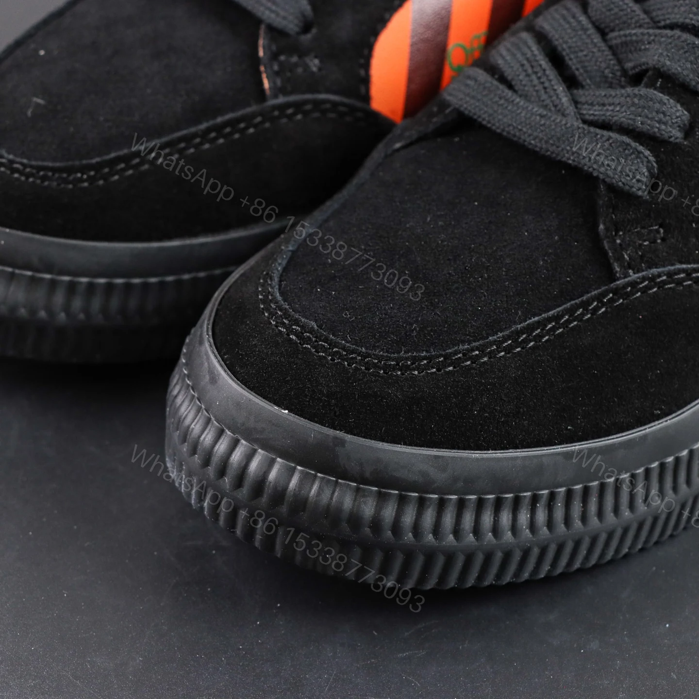 View 5 of Off White Low Vulcanised Black Blue