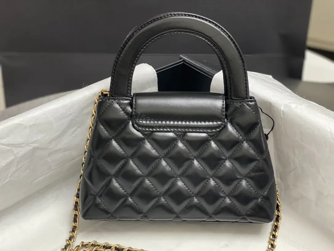 View 8 of Quilted Black Mini Bag: Lux City-Ready Chic Clutch