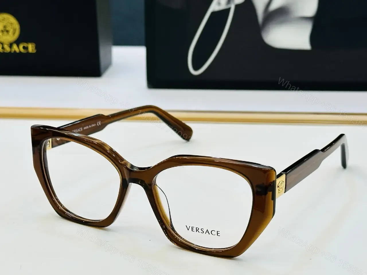 View 7 of Bold Gradient Frames with Logo Detailing Eyewear