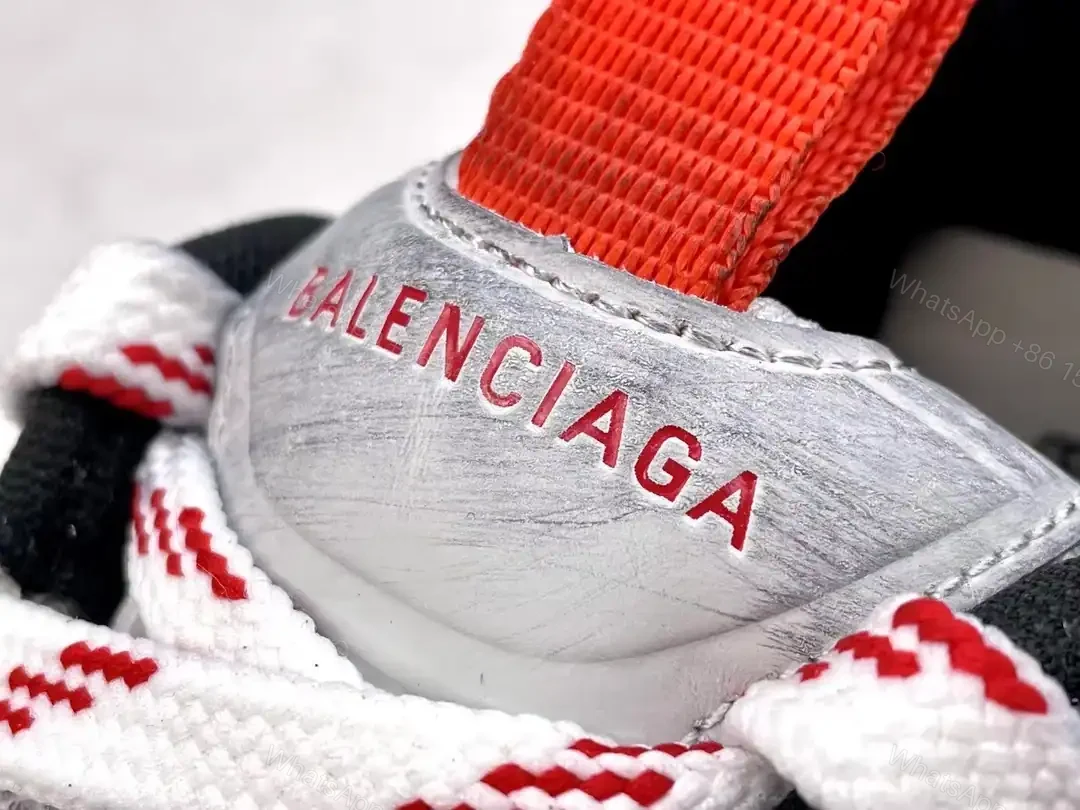 View 8 of BALENCIAGA MEN’S 10XL SNEAKER IN GREY/WHITE/RED – BB271
