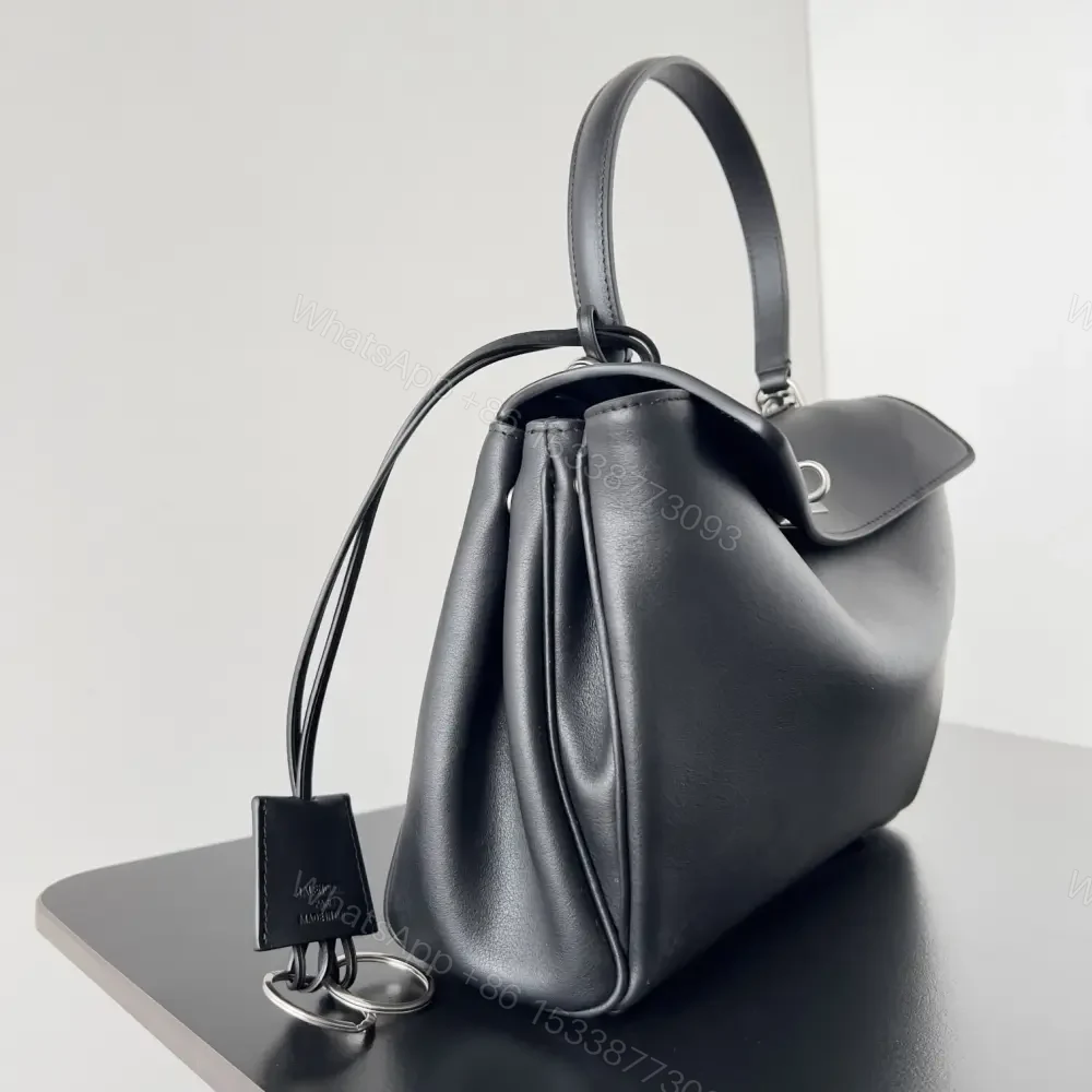 View 3 of 高仿BalenciagaRodeo系列手提單肩包黑銀XS