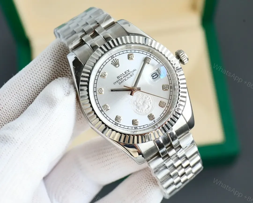 View 3 of Rolex Datejust 41mm Silver Dial Jubilee Bracelet Premium Edition 126334-0020