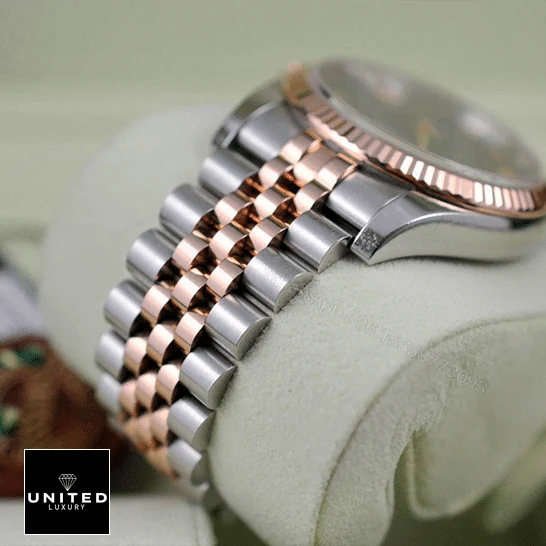 View 8 of Rolex Datejust Black Roman Replica
