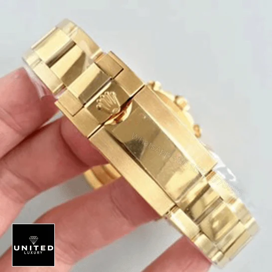 View 11 of Rolex Yacht-Master 116688 II Yellow Gold Automatic Dial Oyster Replica