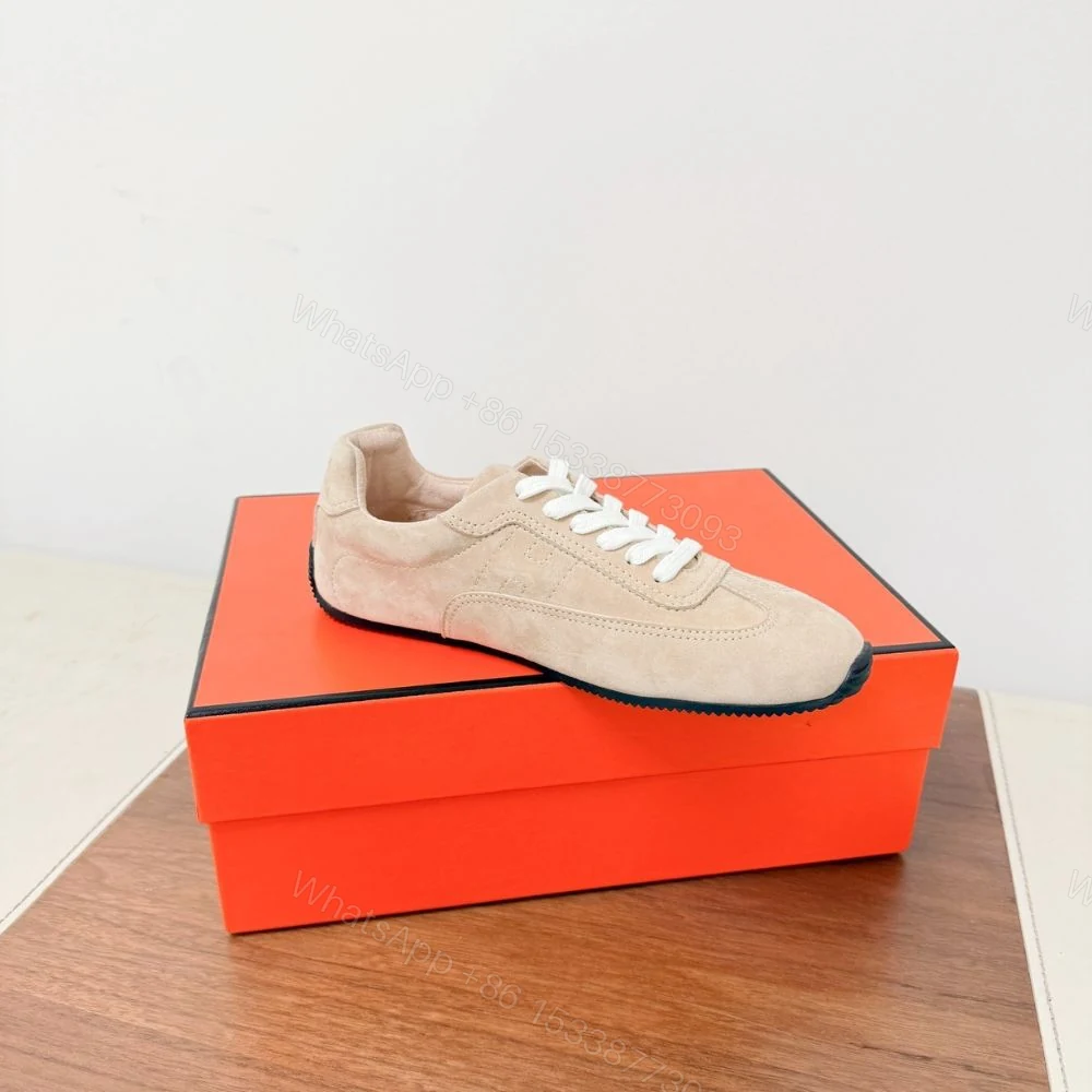 View 2 of Hermes Master Sneaker Beige Perlino