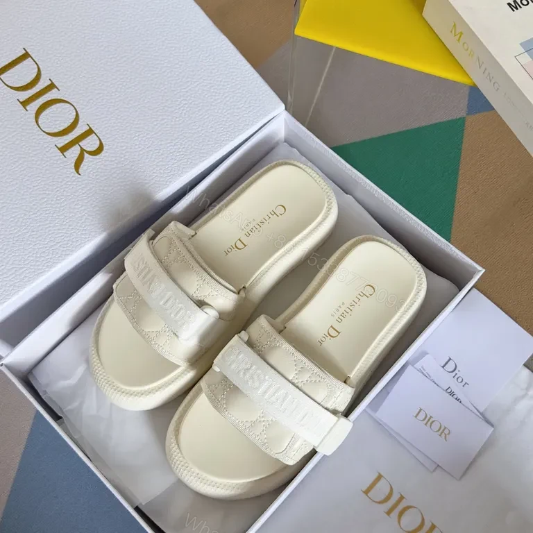 View 9 of Lux Sandals: Dior Signature Straps, Premium Leather, Lightweight Comfort