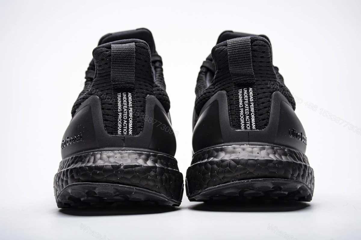 Undefeated X Adidas Ultra Boost 4.0 Triple Black EF1966 — view 2