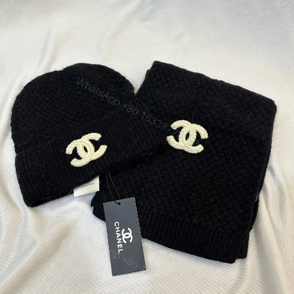 View 4 of Pastel Knit Beanie: Luxe Texture, Logo-Accent Style
