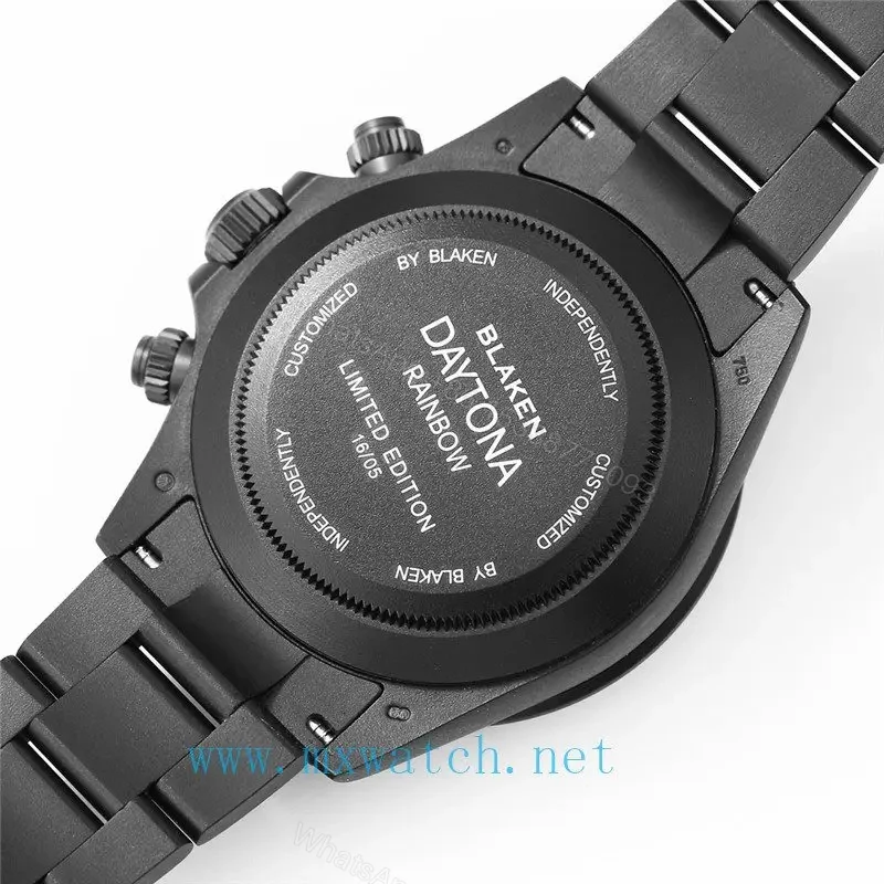 View 9 of Rolex Daytona Black DLC Diamond Watch