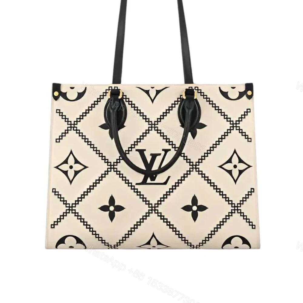 Louis Vuitton Onthego MM White 35Cm M46016 — view 1