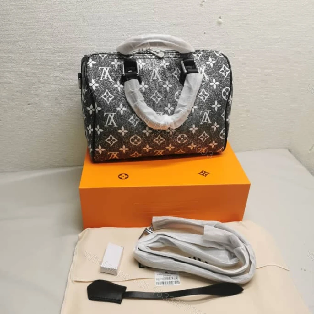 View 2 of Louis Vuitton Speedy Bandoulière 25 Grey 25Cm M21464