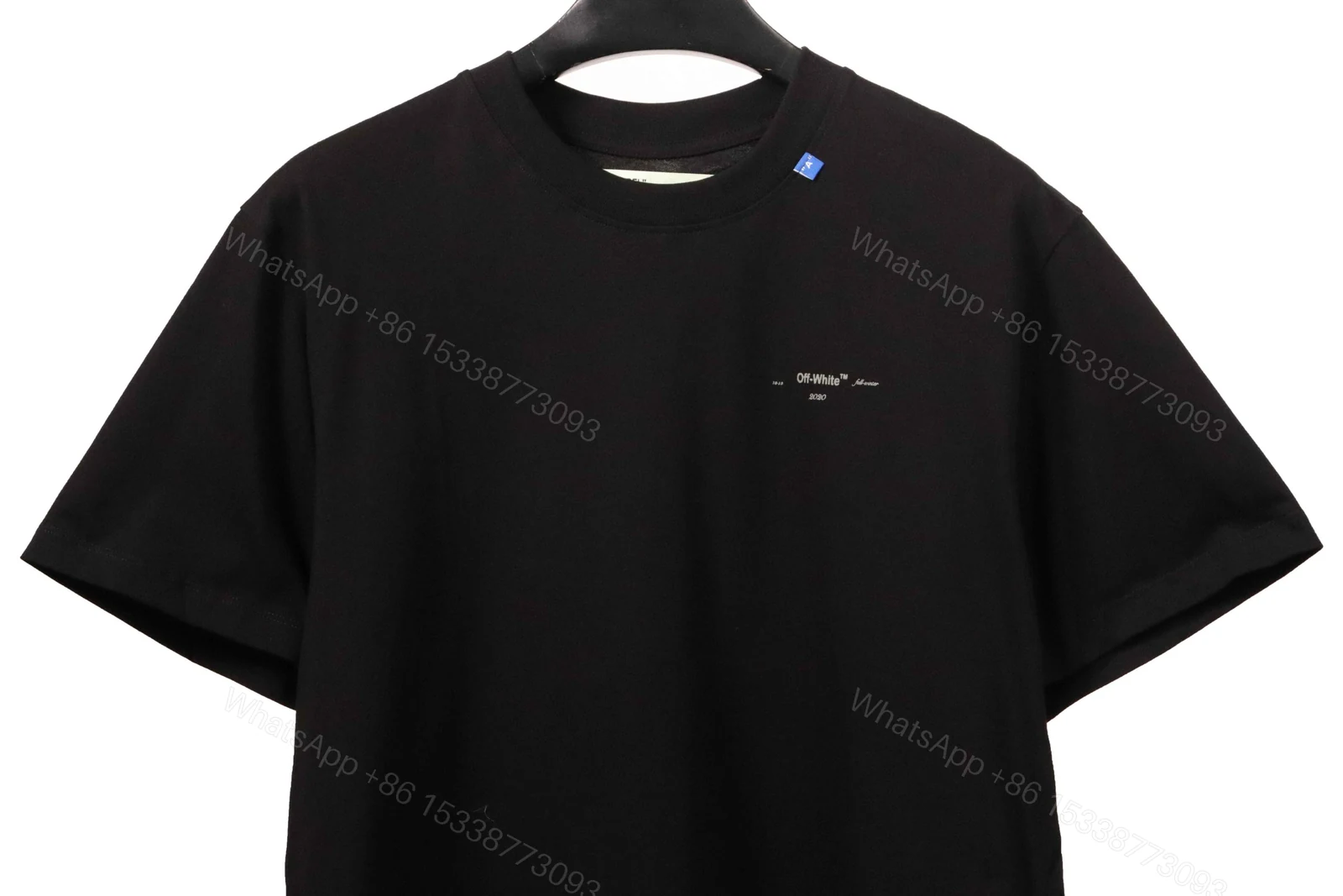 View 4 of Off-White Incomplete lines Print T-Shirt