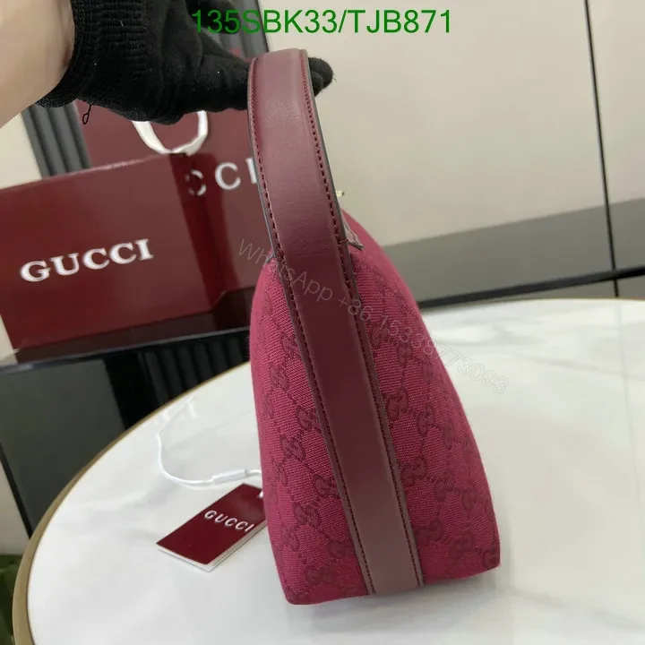 View 7 of Gucci Red Super Mini Shoulder Bag with Leather Trim Finish 795168