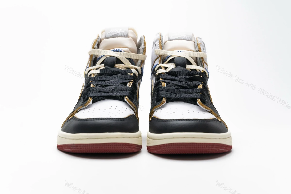 View 3 of Air Jordan 1 Retro High Union Los Angeles Black Toe BV1300-106