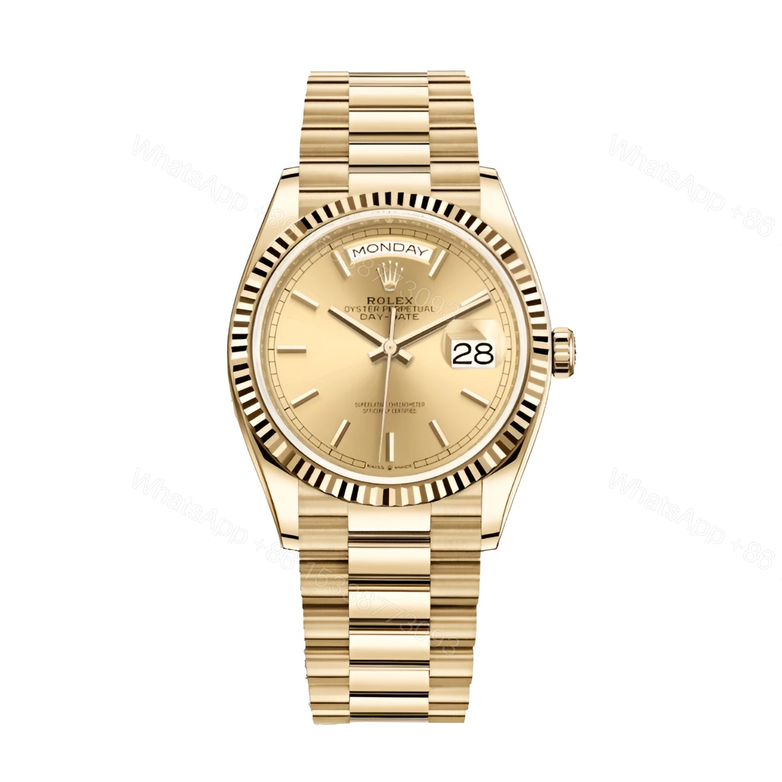 Rolex Yellow Gold Replica — view 1