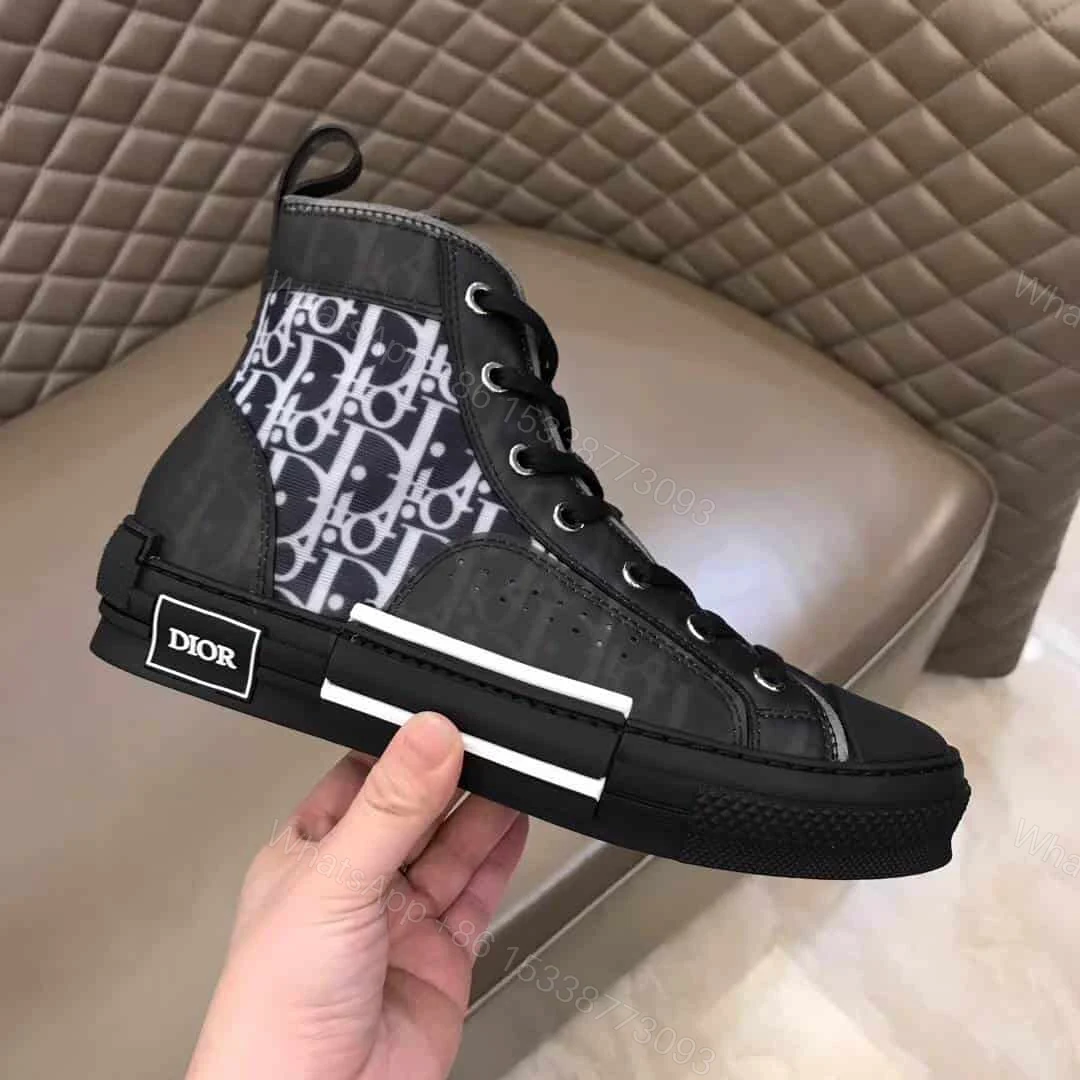 View 2 of “B23” HIGH-TOP DIOR OBLIQUE SNEAKER – CD13