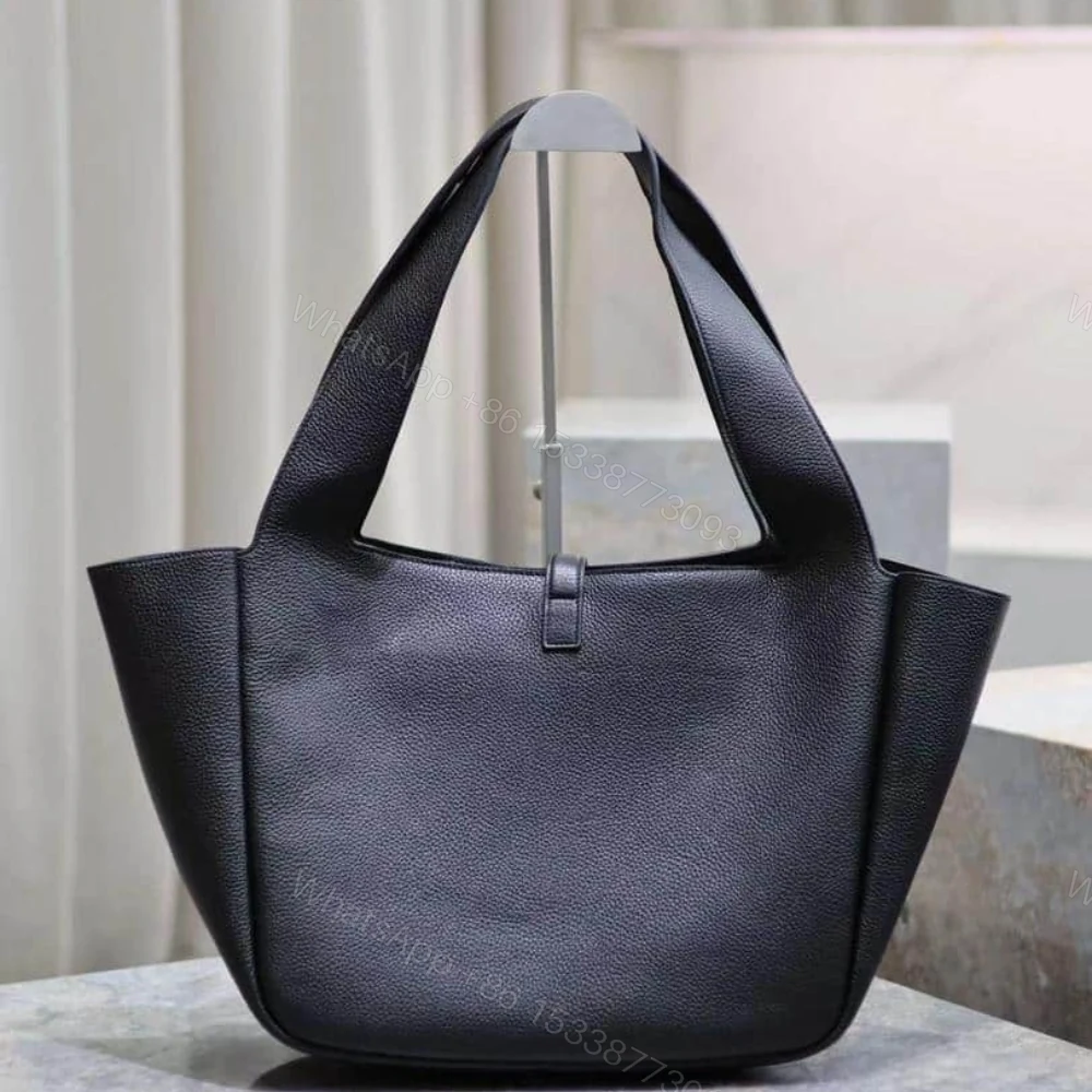 View 5 of Saint Laurent Le 5 À 7 Bea In Grained Leather Black 50Cm 763435AADUU1000
