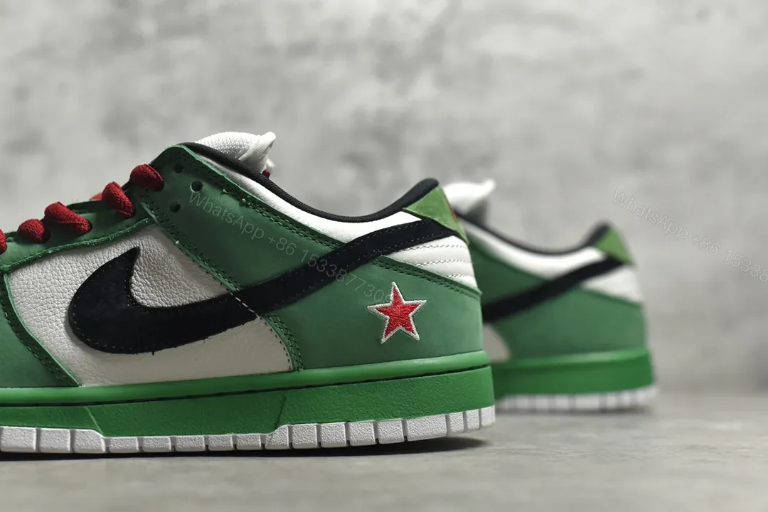 View 4 of Nike Dunk SB Low Heineken Reps