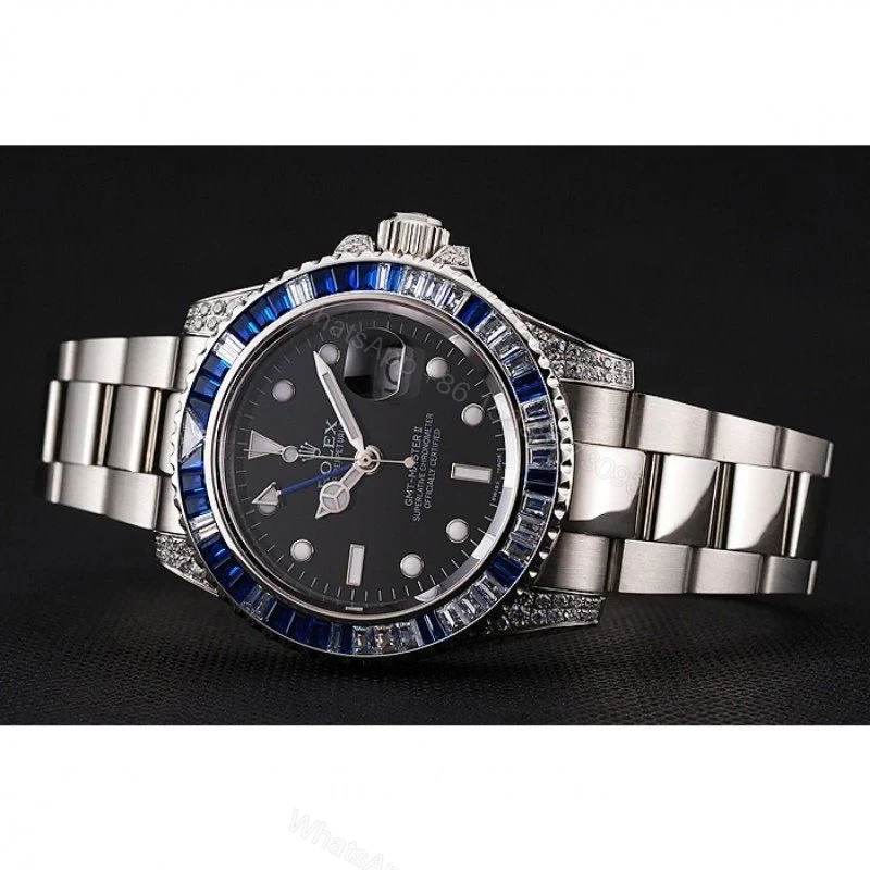 View 5 of Superclone Rolex GMT-Master II Black Dial 1453747