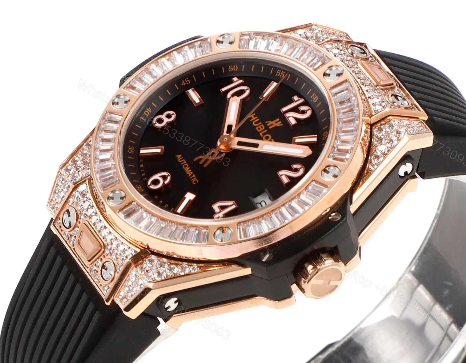 View 4 of Hublot Big Bang Rose Gold Black Watch