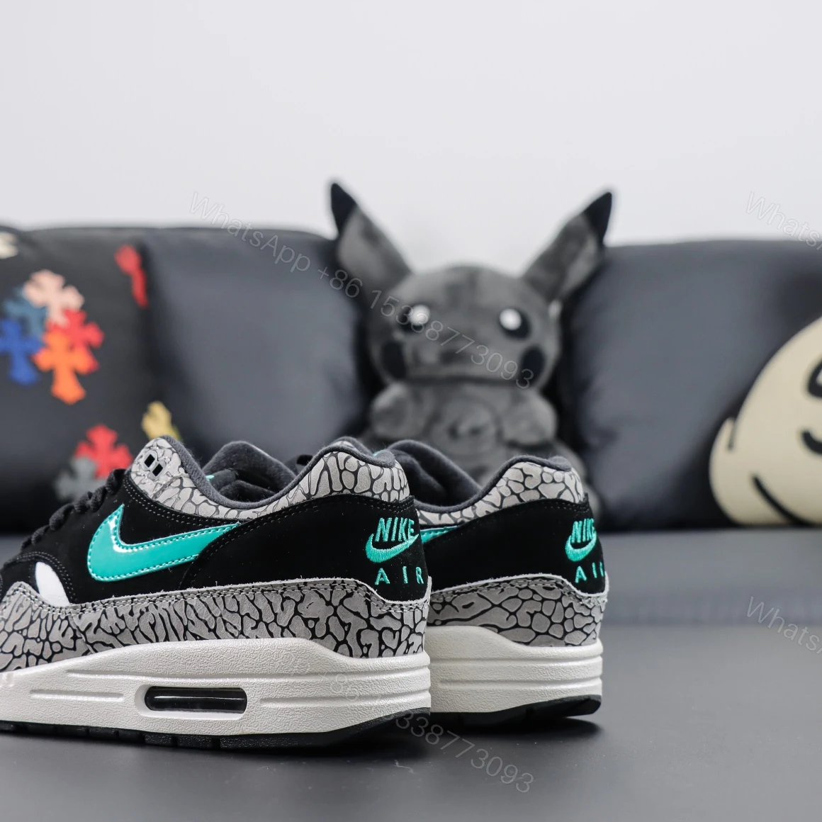 View 5 of Atmos x Air Max 1 Retro “Elephant” Reps