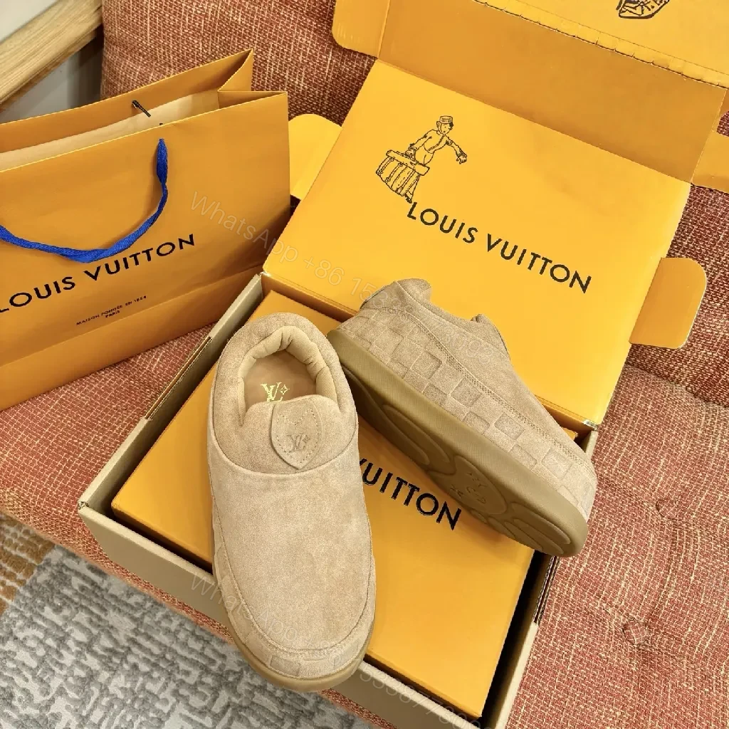 View 4 of Soft Suede Slip-Ons: Subtle Designer Detailing, All-Day Comfort