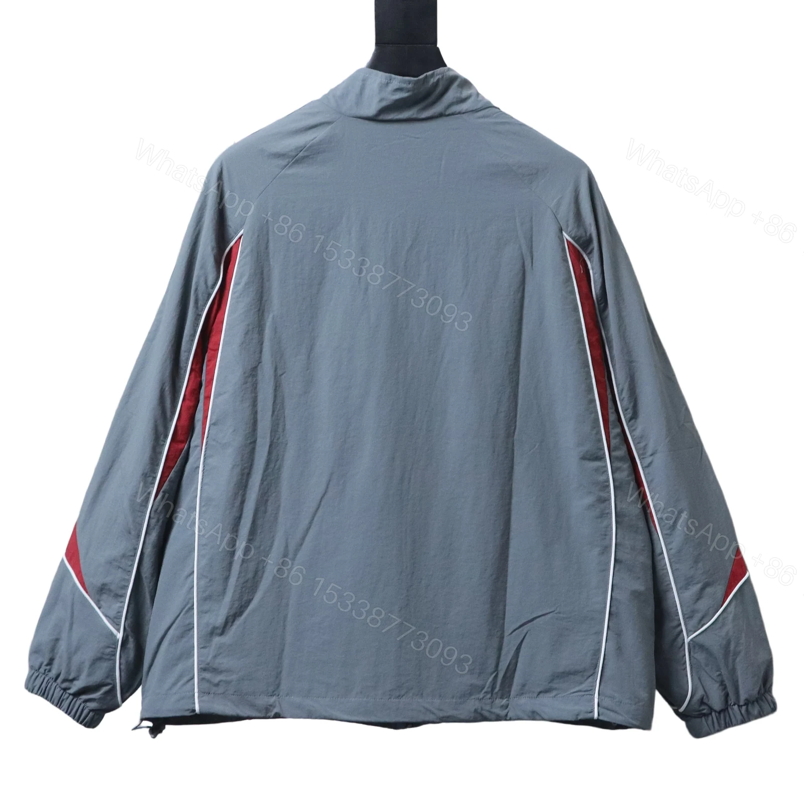 Supreme 25FW Contrast Piping Track Jacket gray — view 2