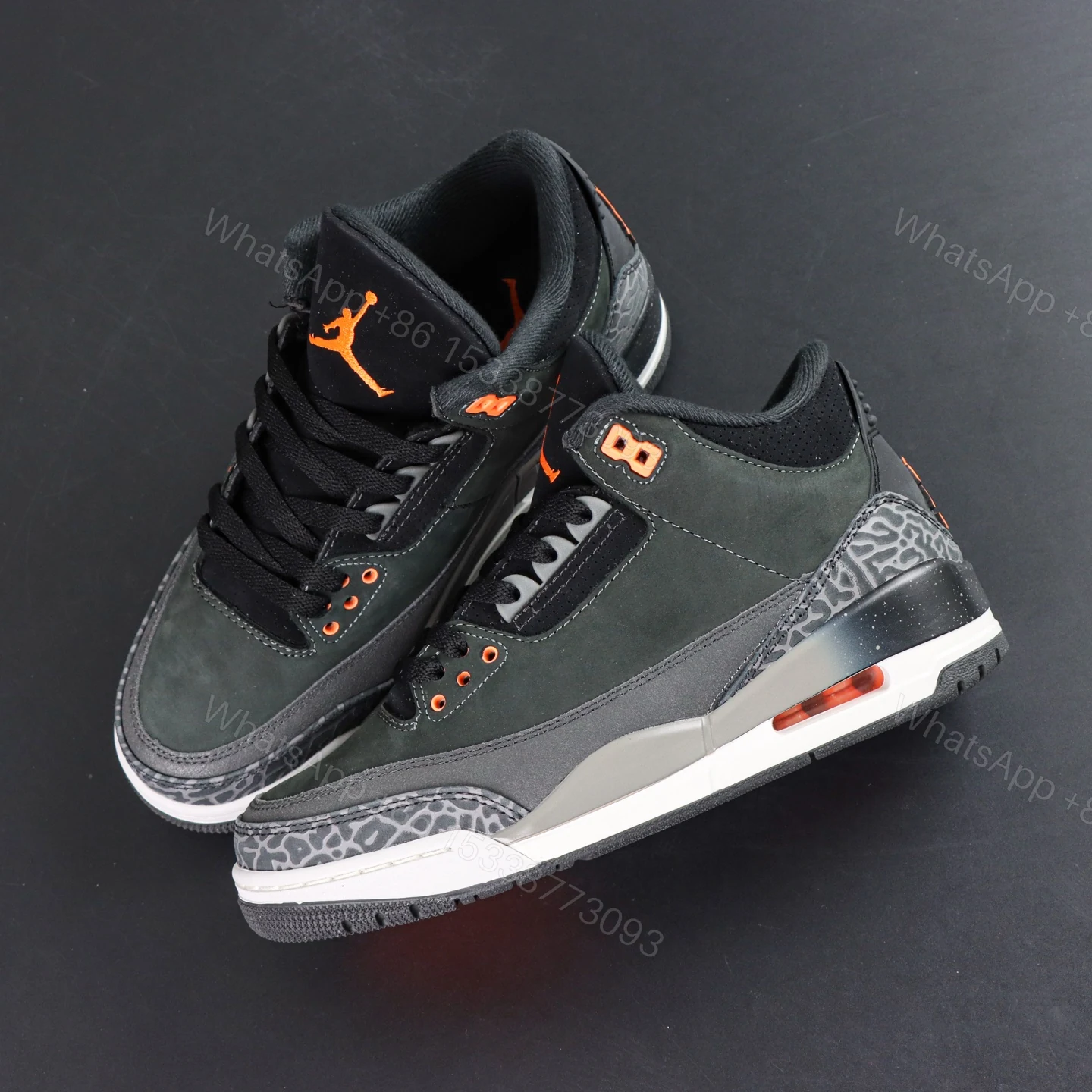View 8 of Jordan 3 Retro Fear Pack (2023)