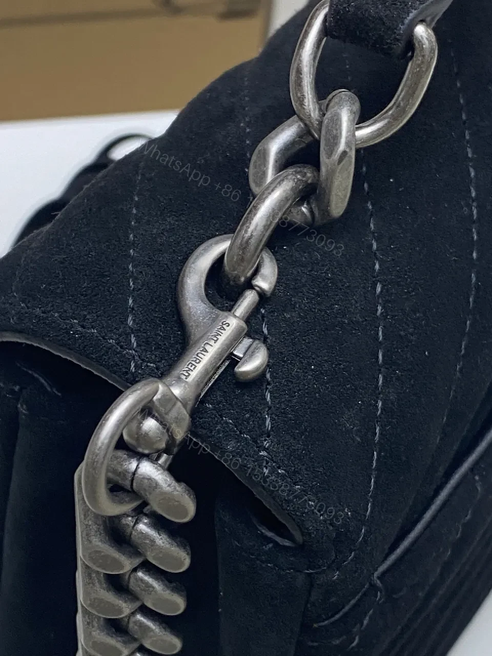 View 8 of Suede Fringe Bag: Luxe Hardware, Evening-to-Day Carry