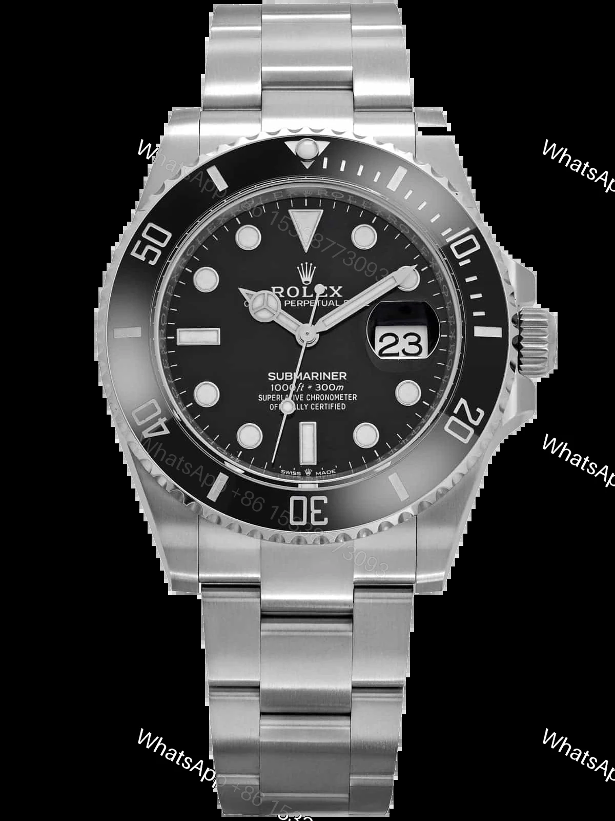 Superclone Rolex Submariner Black Dial 126610LN — view 1