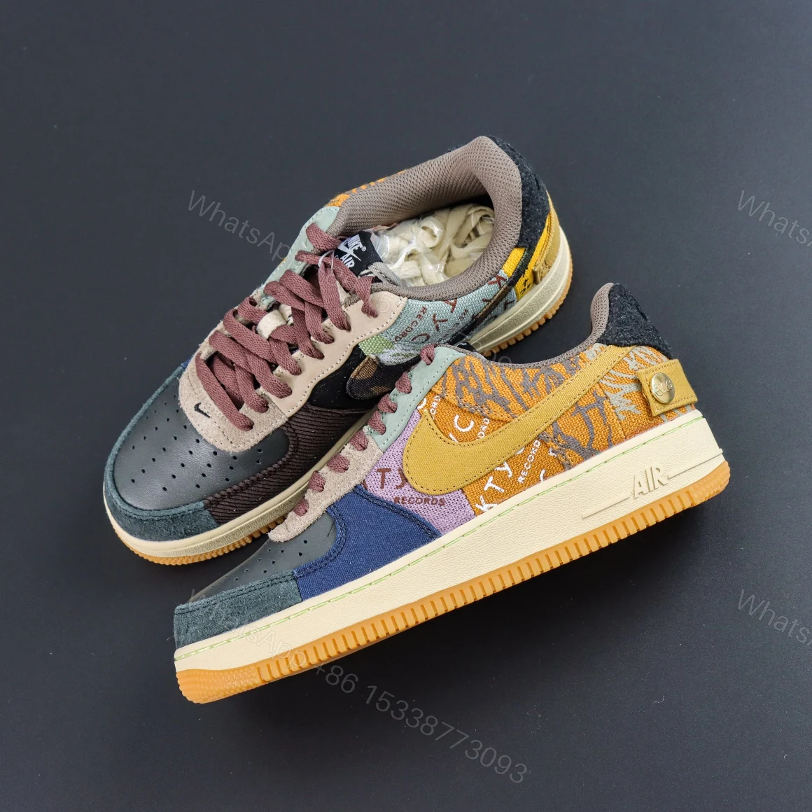 View 8 of Travis Scott Air Force 1 Cactus Jack TS