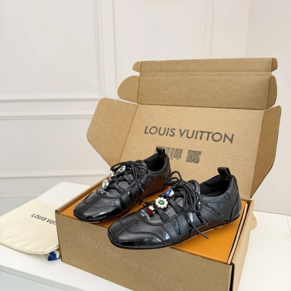 View 3 of Louis Vuitton Lv Sneakerina Black 1Aiver