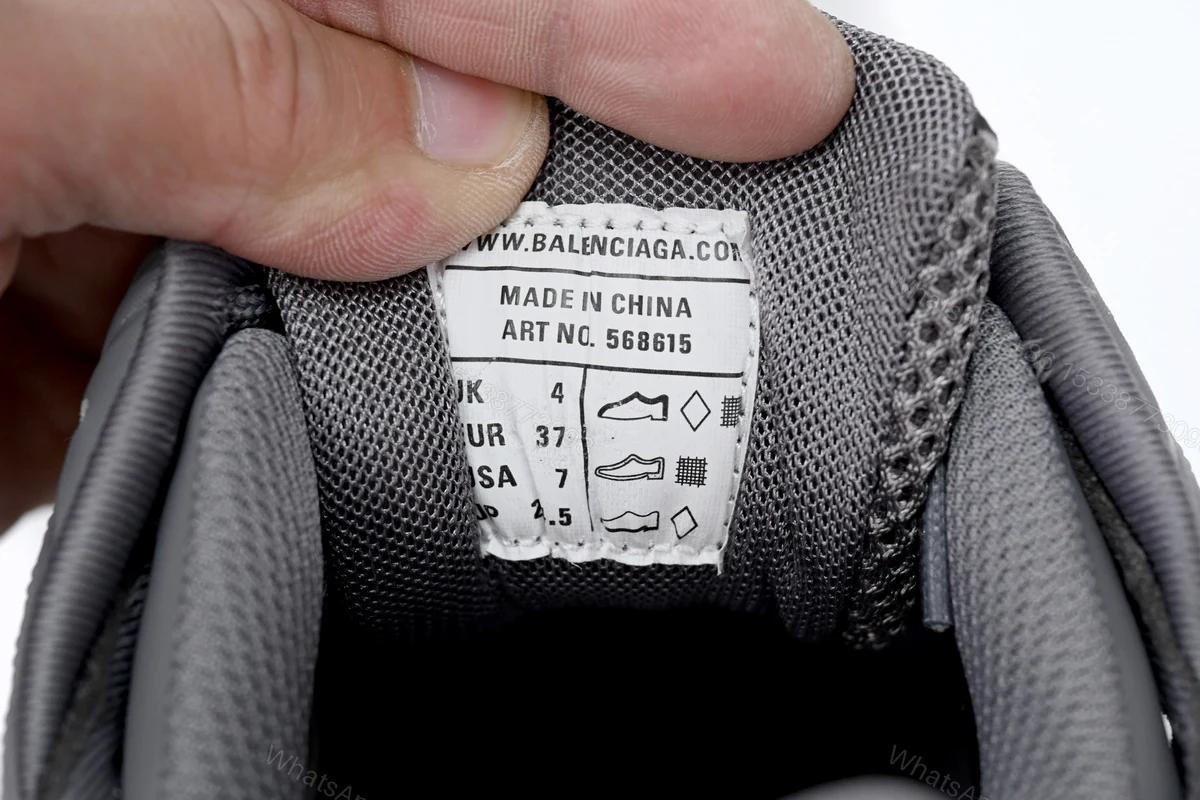 View 11 of Balenciaga Track 2 Sneaker Grey 668822 W3CT1 1800
