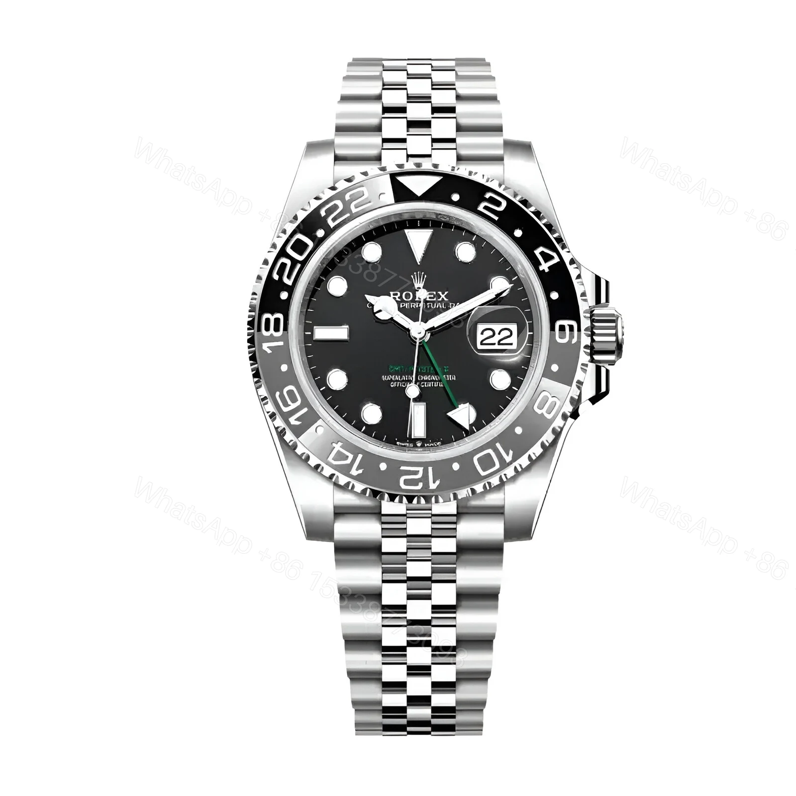 Rolex Gmt Master II Bruce Wayne 126710GRNR Replica — view 1