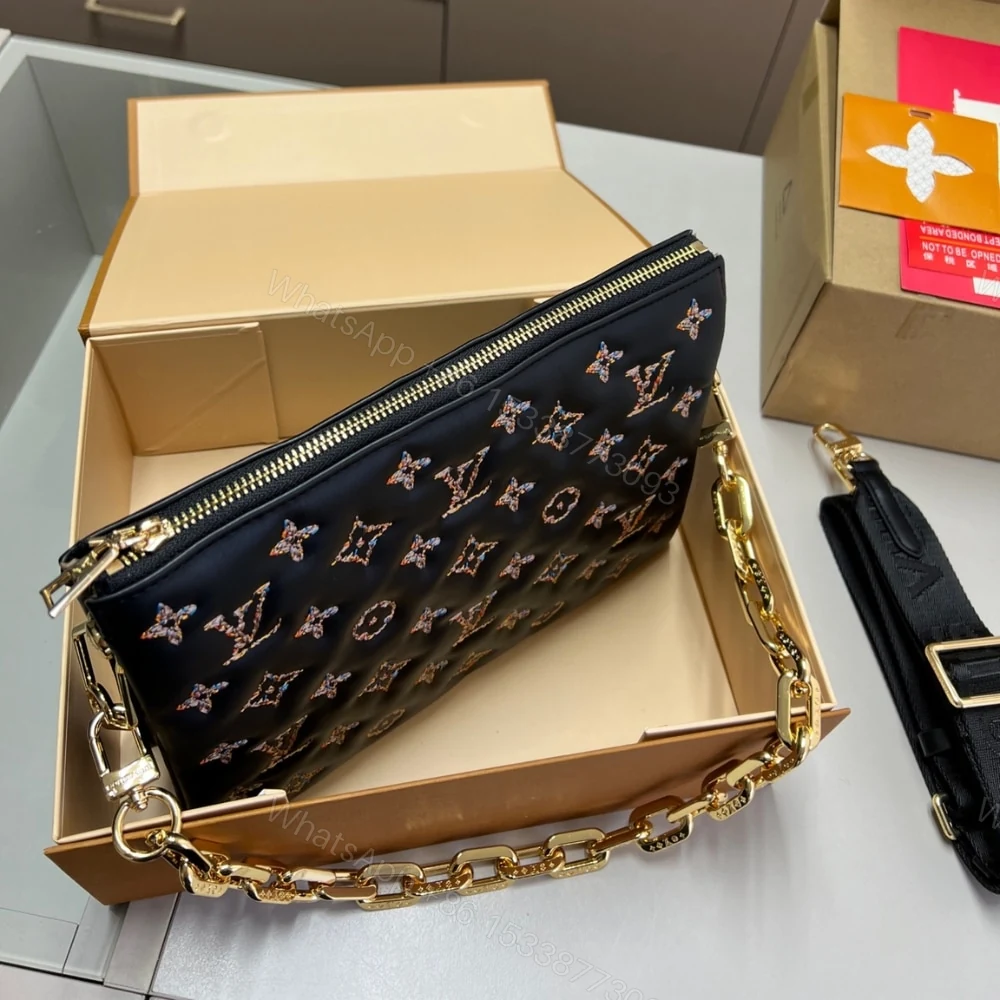 View 3 of Louis Vuitton Coussin PM Black Gold 26Cm M12448