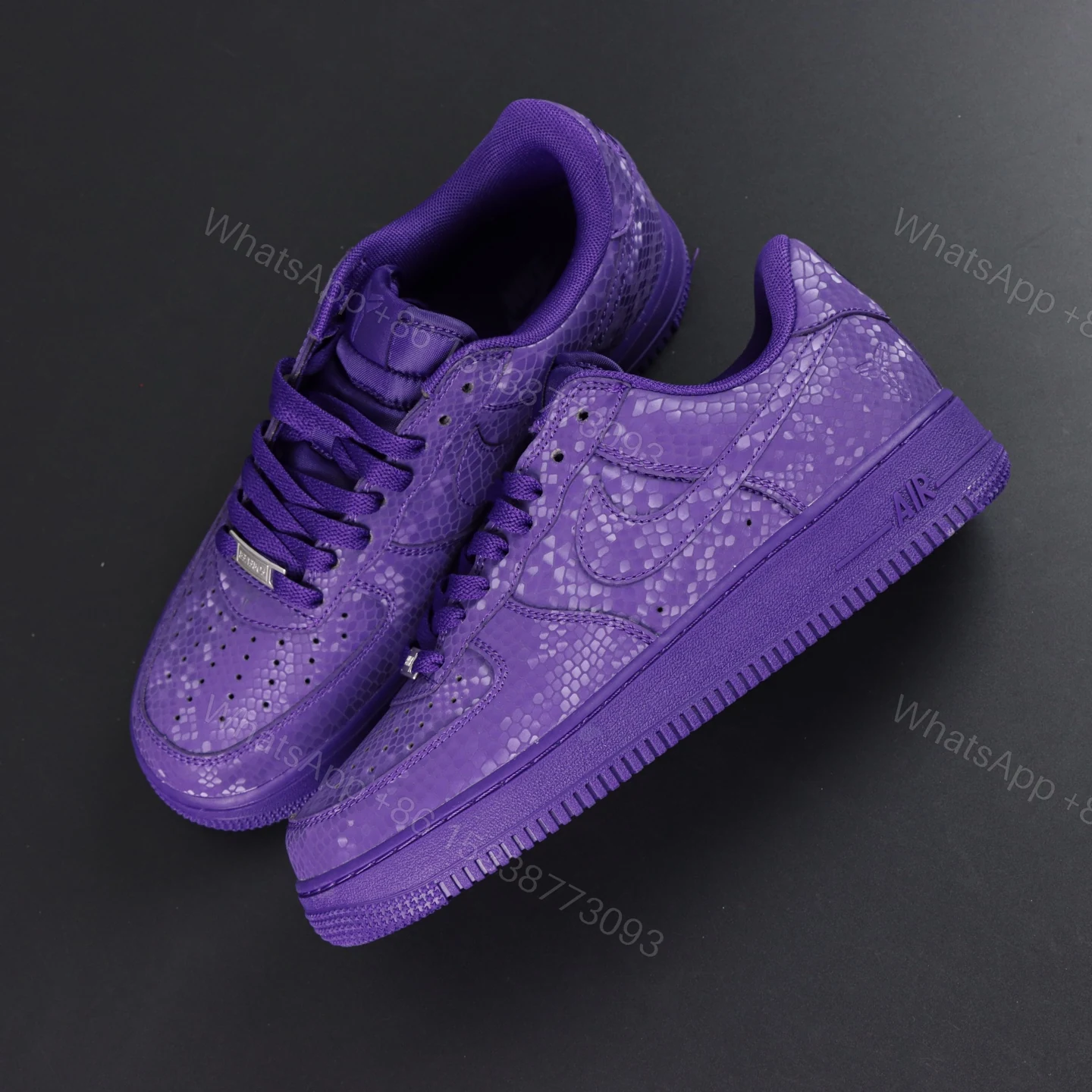 View 7 of Air Force 1 Low Kobe Bryant Court Purple Reps