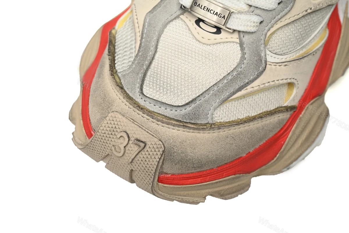 View 6 of Balenciaga CARGO Sneaker Beige Red 784339-W2MV5-0325