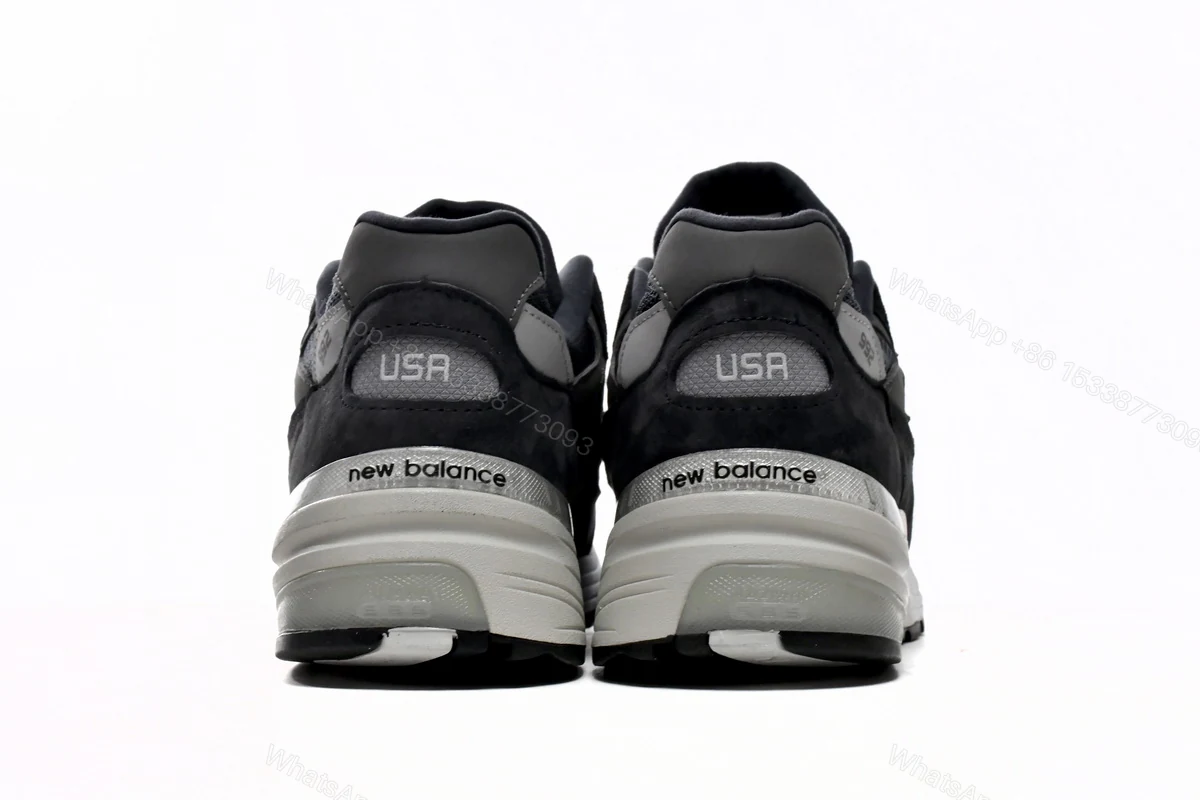 View 3 of New Balance 992 Navy Grey M992GG