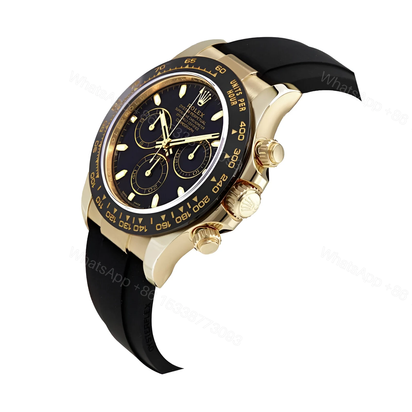 View 3 of Rolex Daytona Rubber Strap Replica