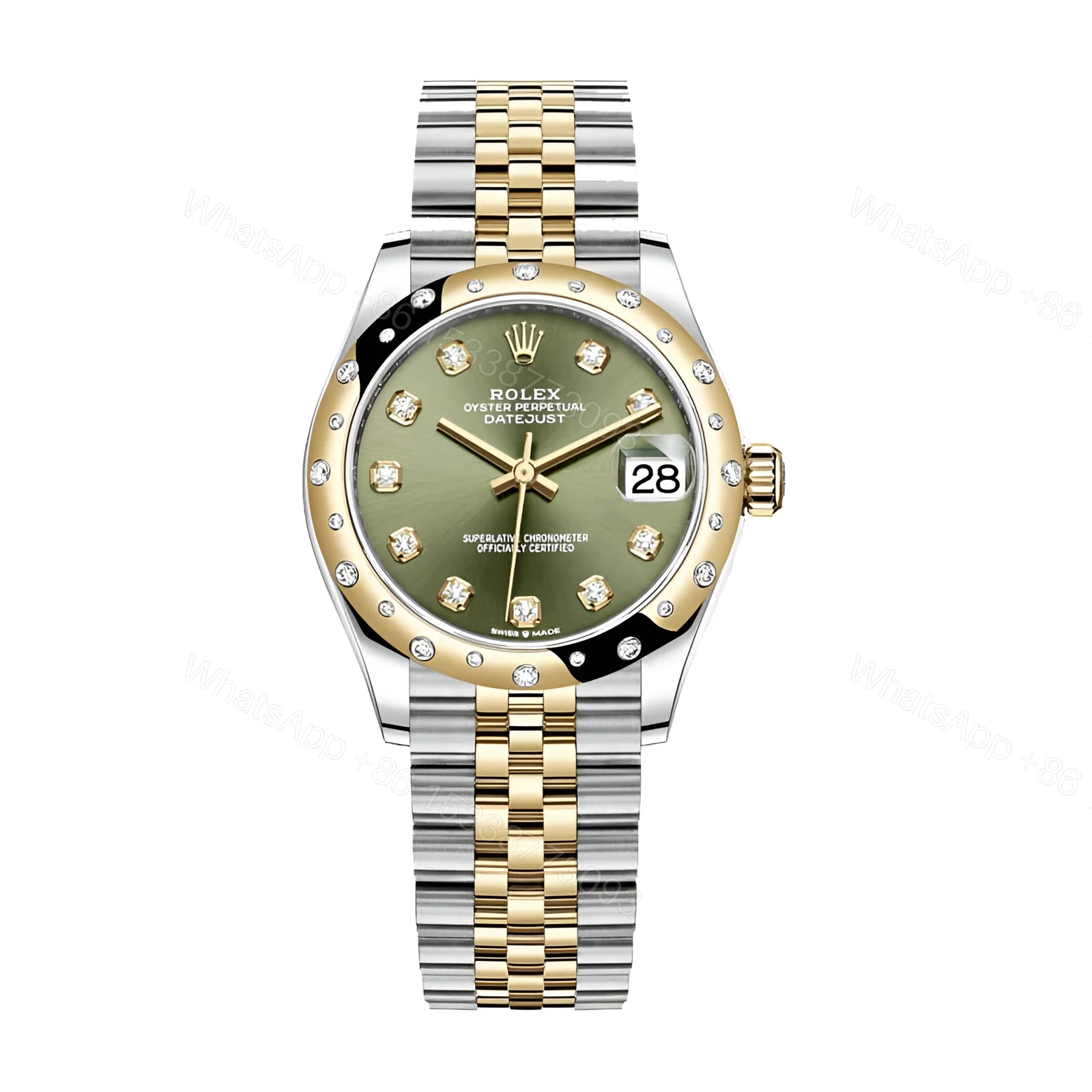 Datejust Olive Green Replica — view 1
