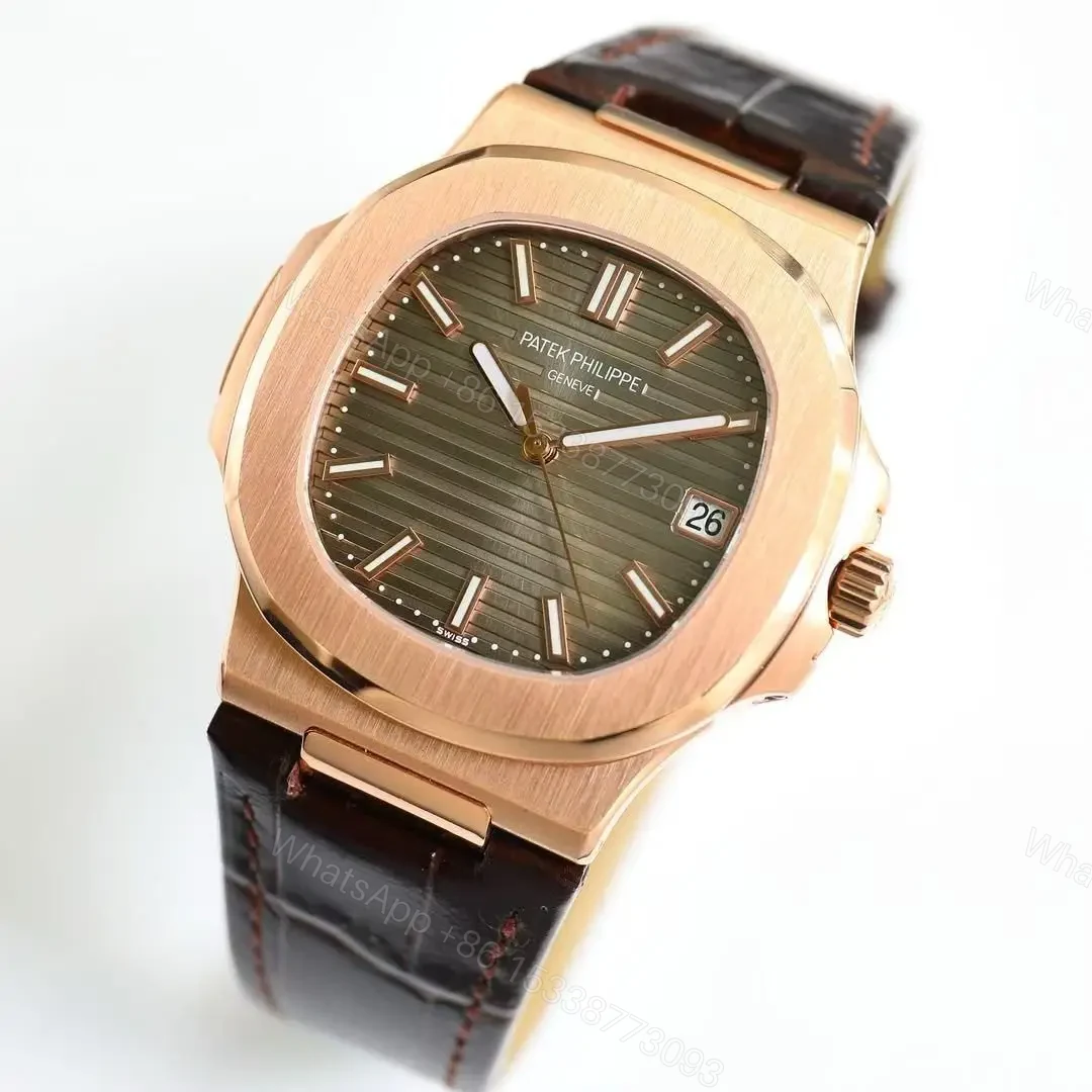 View 4 of Replica Patek Philippe Nautilus 5711R Leather