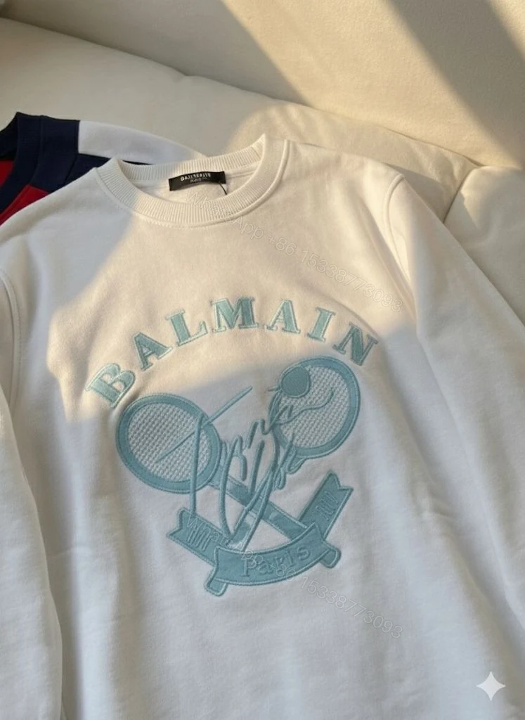 View 9 of FIRST COPY BALMAIN PARIS PREMIUM QUALITY SWEATSHIRT