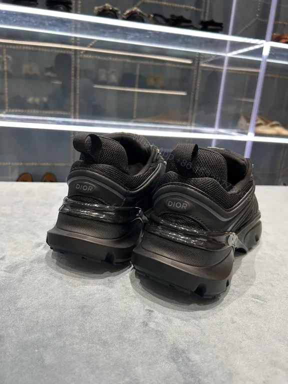 View 9 of Black Premium Dior-Inspired High-Top Sneaker with All-Day Comfort