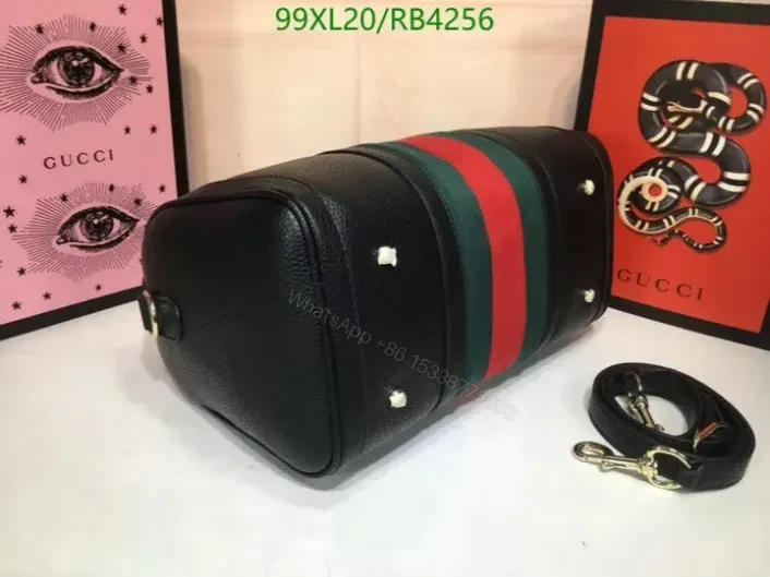 View 4 of Gucci Fake Boston Women’s Travel Bag RB42566 – High-End Replica