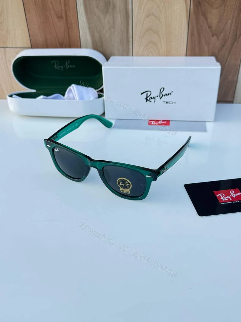 First Copy RayBan 2140 Green Black Sunglasses — view 1