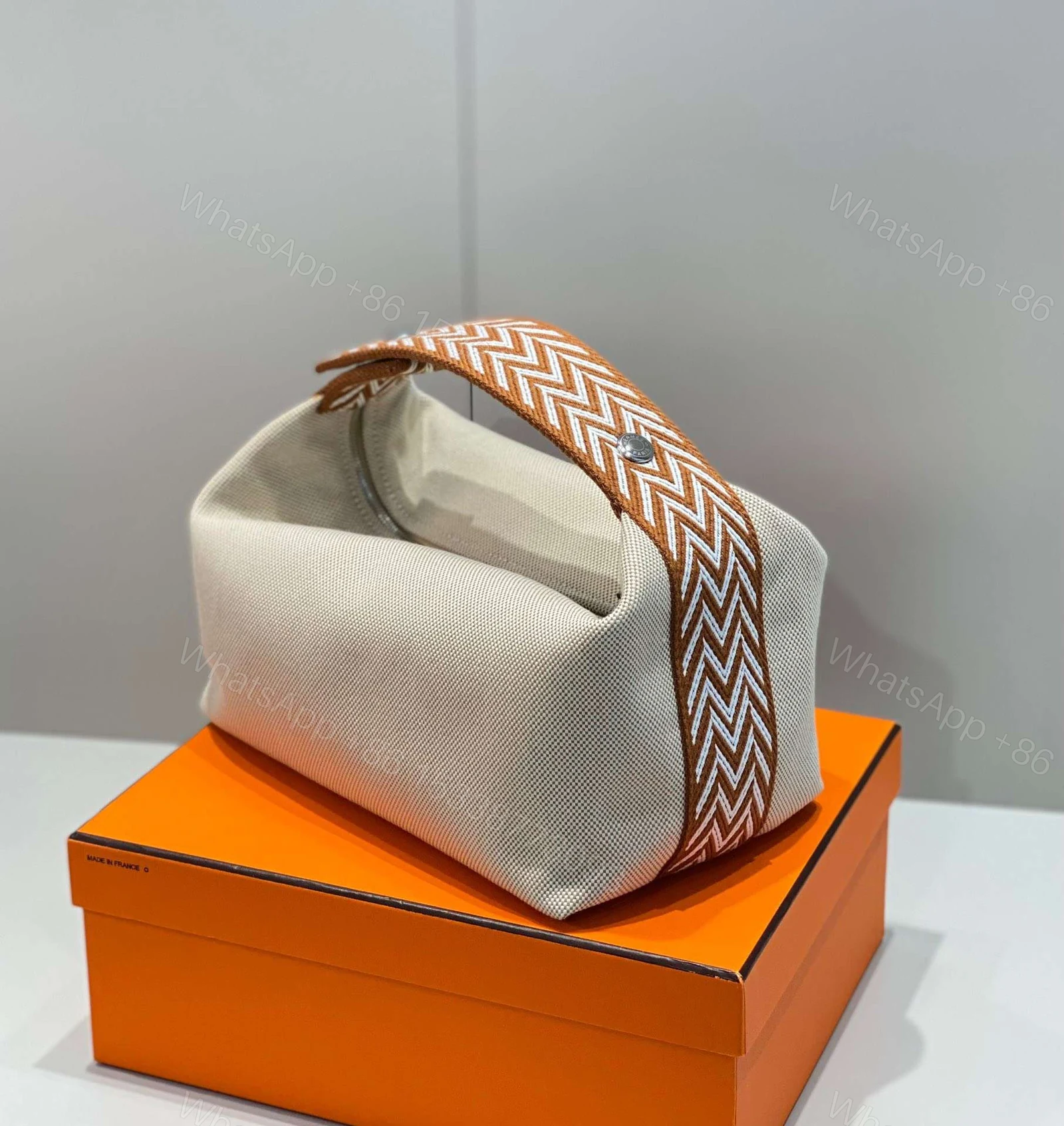 View 5 of Hermes Clutch Bag Bride A Brac PM Fabric 12x20x10cm