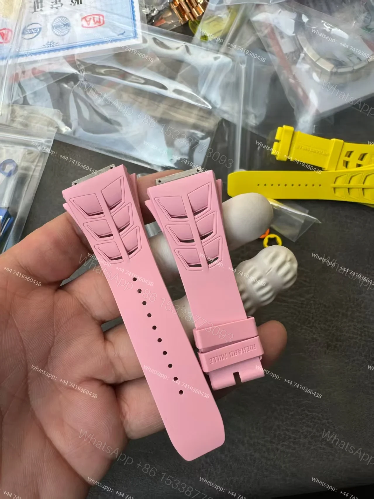 View 7 of Richard Mille RM055 Replacement Strap
